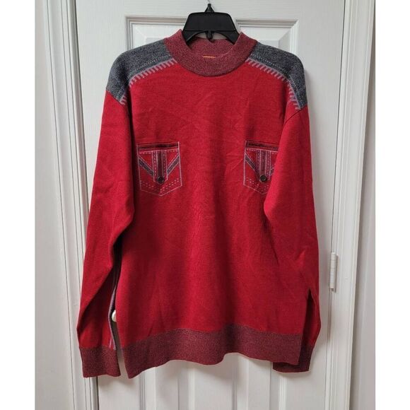 Prestige Acrylic/Ryon Fashion Sweater XL - Picture 1 of 9